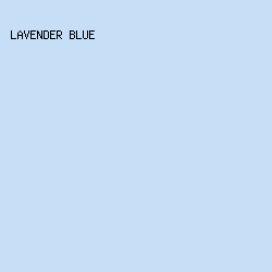 c7def7 - Lavender Blue color image preview