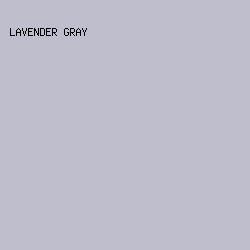 bebecd - Lavender Gray color image preview