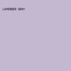 c4b7d0 - Lavender Gray color image preview