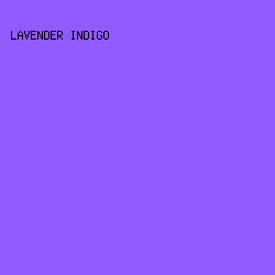 915AFF - Lavender Indigo color image preview