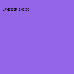 9366e8 - Lavender Indigo color image preview