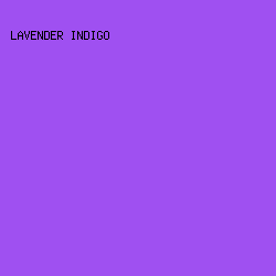 9F50F1 - Lavender Indigo color image preview