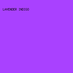 A941FF - Lavender Indigo color image preview