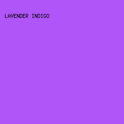 B055F8 - Lavender Indigo color image preview
