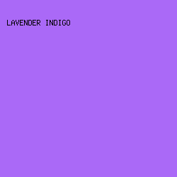 aa69f7 - Lavender Indigo color image preview