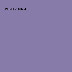 867ba9 - Lavender Purple color image preview