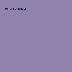 9082ad - Lavender Purple color image preview