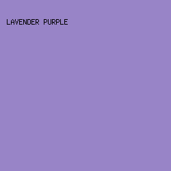9884c7 - Lavender Purple color image preview