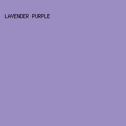 9B8DC2 - Lavender Purple color image preview