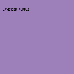 9D7FBA - Lavender Purple color image preview