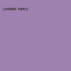 9E80AE - Lavender Purple color image preview