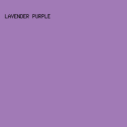 A17AB6 - Lavender Purple color image preview
