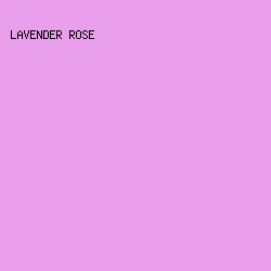 EA9FEC - Lavender Rose color image preview