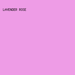 EE9CE6 - Lavender Rose color image preview