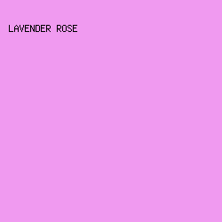 F09AF0 - Lavender Rose color image preview