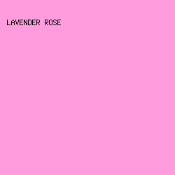FF9CDE - Lavender Rose color image preview