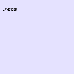 e5e2ff - Lavender color image preview