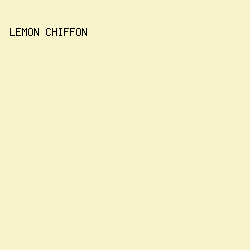 F8F3CB - Lemon Chiffon color image preview