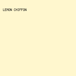 FFF7CE - Lemon Chiffon color image preview