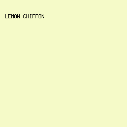 f5fac8 - Lemon Chiffon color image preview