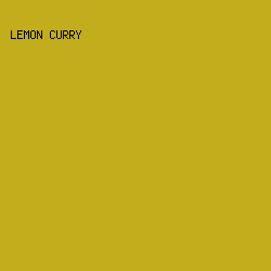 C2AD1D - Lemon Curry color image preview