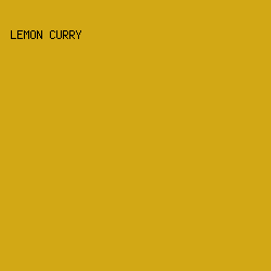 D2A815 - Lemon Curry color image preview
