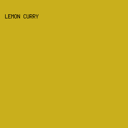 c9af1c - Lemon Curry color image preview