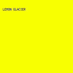 F8FF00 - Lemon Glacier color image preview