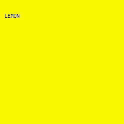 faf800 - Lemon color image preview