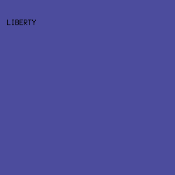 4C4C9D - Liberty color image preview