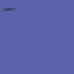 5B61AA - Liberty color image preview