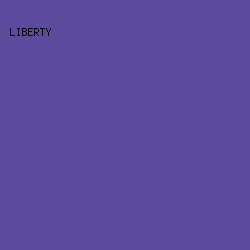5C4B9C - Liberty color image preview