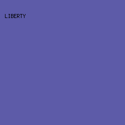 5D5BA8 - Liberty color image preview