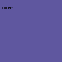 5F579F - Liberty color image preview