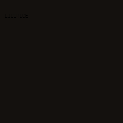 14110e - Licorice color image preview