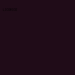 200C18 - Licorice color image preview