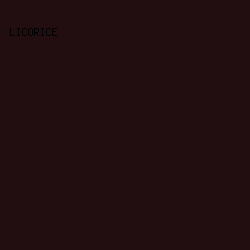 220d10 - Licorice color image preview
