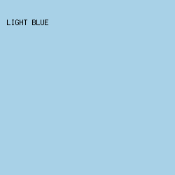 A8D1E7 - Light Blue color image preview