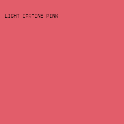 E25D6A - Light Carmine Pink color image preview