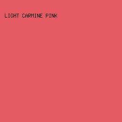 E65B62 - Light Carmine Pink color image preview