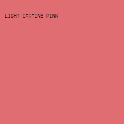 df6d72 - Light Carmine Pink color image preview