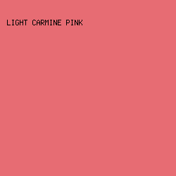 e76c73 - Light Carmine Pink color image preview