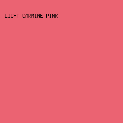 eb6372 - Light Carmine Pink color image preview