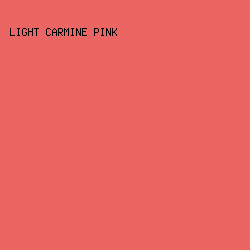 eb6663 - Light Carmine Pink color image preview