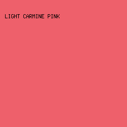 ee606b - Light Carmine Pink color image preview