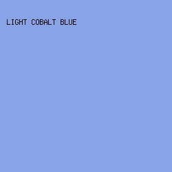 88a3e6 - Light Cobalt Blue color image preview