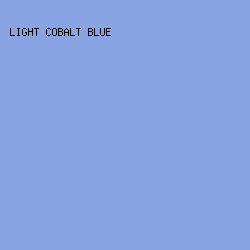 89A4E3 - Light Cobalt Blue color image preview