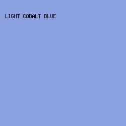 8BA1E0 - Light Cobalt Blue color image preview