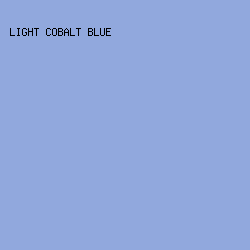 91A8DD - Light Cobalt Blue color image preview