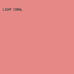 E58886 - Light Coral color image preview